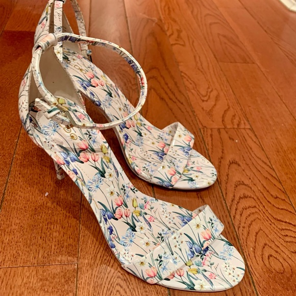 Aldo floral comfy high heel sandals - Picture 5 of 11
